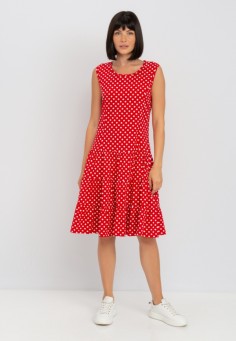 Платье женское El Fa Mei, артикул 5596-1 красный