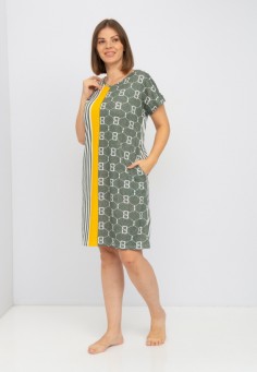 Платье женское El Fa Mei, артикул 5656-1 зеленый